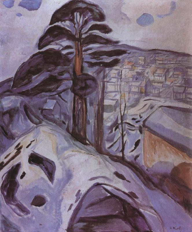 Edvard Munch Winter oil painting image
